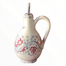 Carica l'immagine nel visualizzatore di Gallery, Olive Oil Bottle and Saucer Umbrian Rose