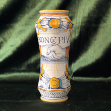 Load image into Gallery viewer, Renaissance majolica Jar 'Friendship'
