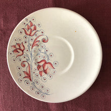 Carica l'immagine nel visualizzatore di Gallery, Maiolica Tea Cup with Saucer Umbrian Rose