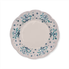 Load image into Gallery viewer, handmade ceramic dessert plate aquamarine