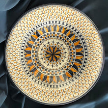 Carica l'immagine nel visualizzatore di Gallery, Majolica wall plate geometrical Renaissance