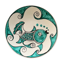 Carica l'immagine nel visualizzatore di Gallery, Maiolica Dessert Plates Cantico set of six
