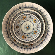 Load image into Gallery viewer, Fine 'Little Palms' Serving Bowl , Set of three
